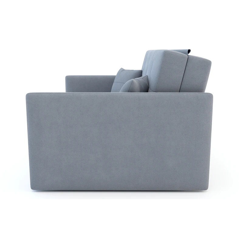 Mała sofa szara 144 cm LEO III