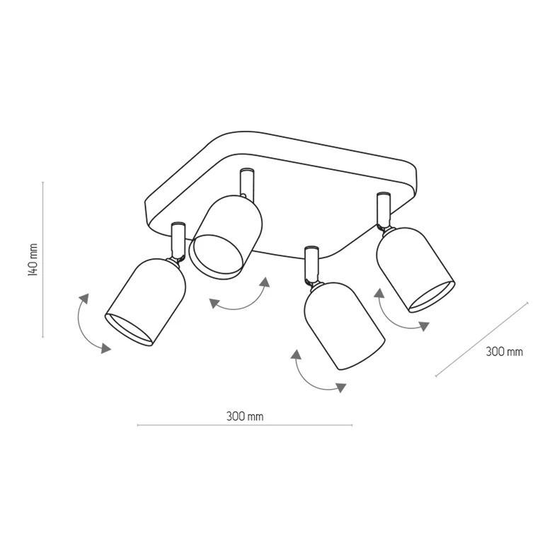 Lampa sufitowa TOP 4414