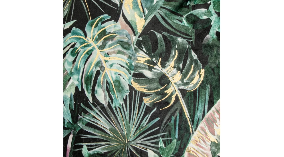 Poszewka w liście z chwostami MONSTERA 45x45 cm