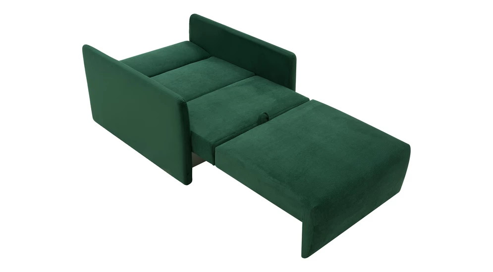 Sofa amerykanka zielona 93 cm MIKE