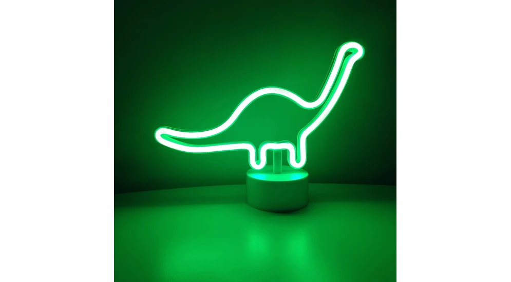 Lampa stołowa dekoracyjna LED NEON BRONTO