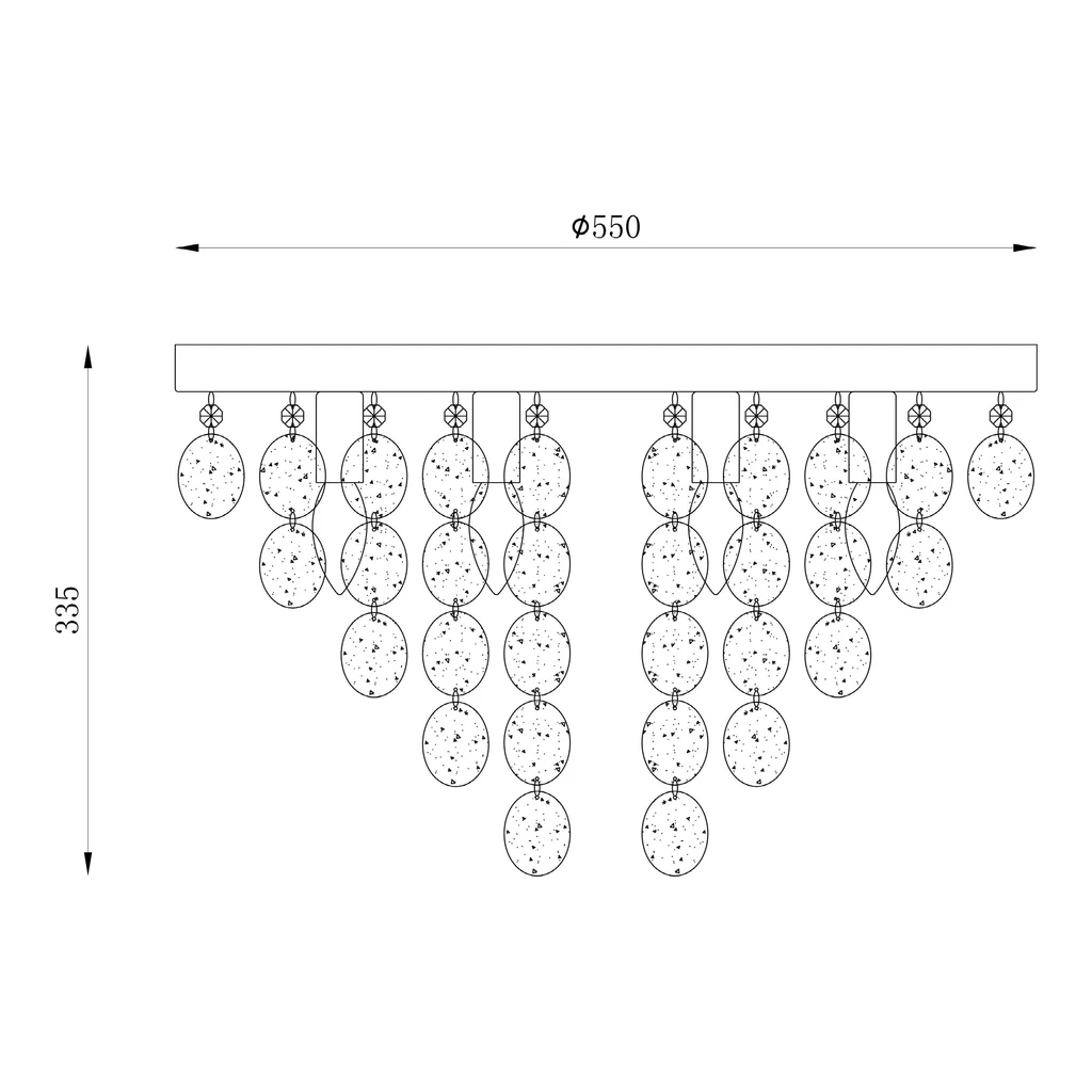 Lampa sufitowa PARDO 18366