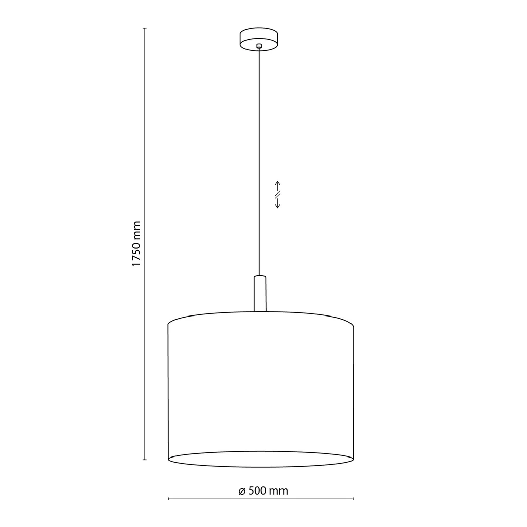 Lampa wisząca szara DEVA NATURE I