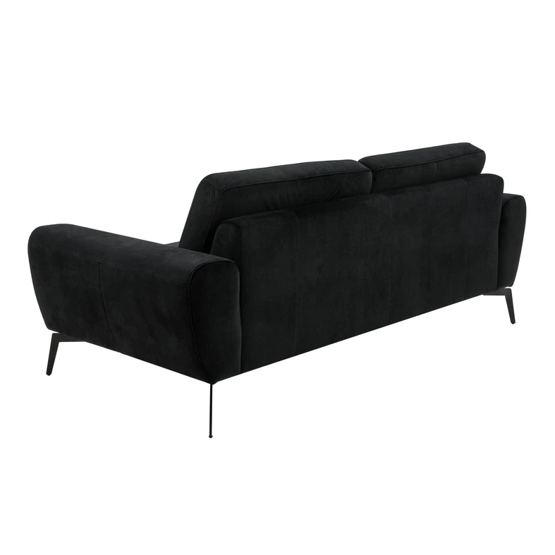 Sofa 3 osobowa czarna SPRING