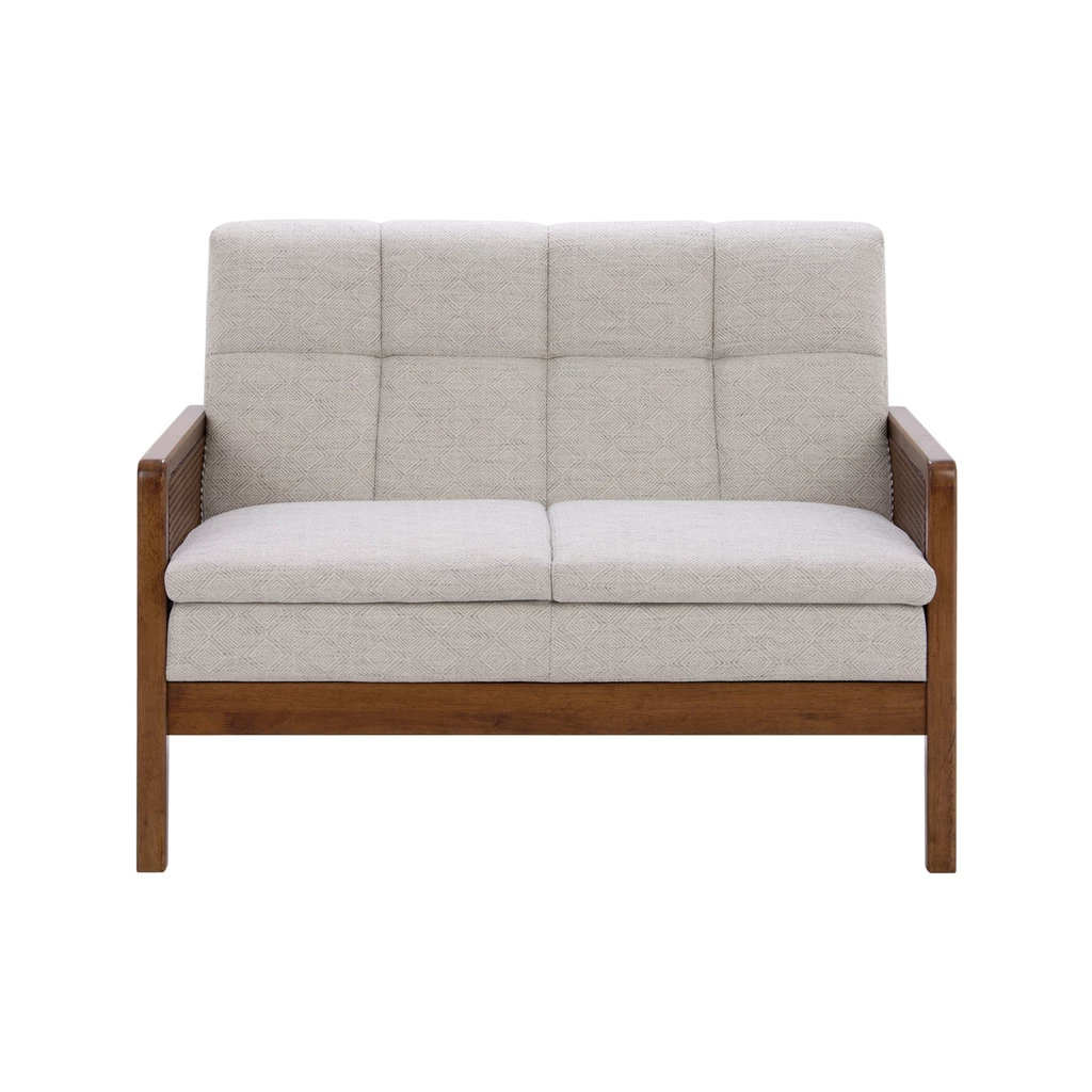 Sofa 121 cm z plecionką wiedeńską IPAMENA