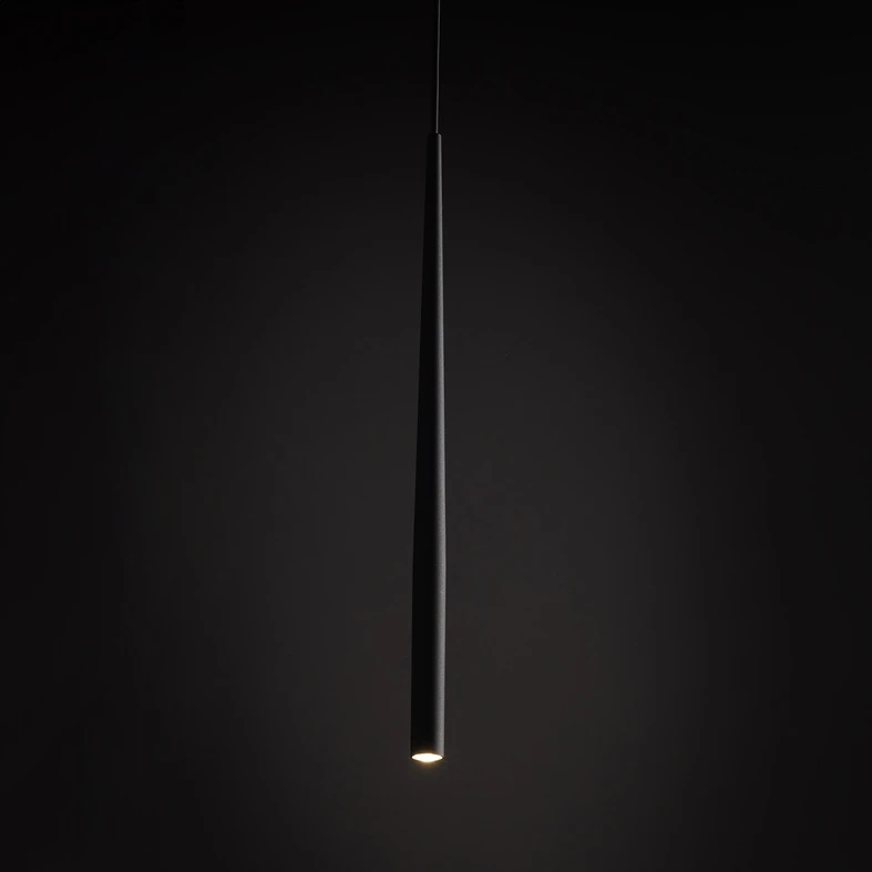 Lampa wisząca czarna PIANO BLACK I