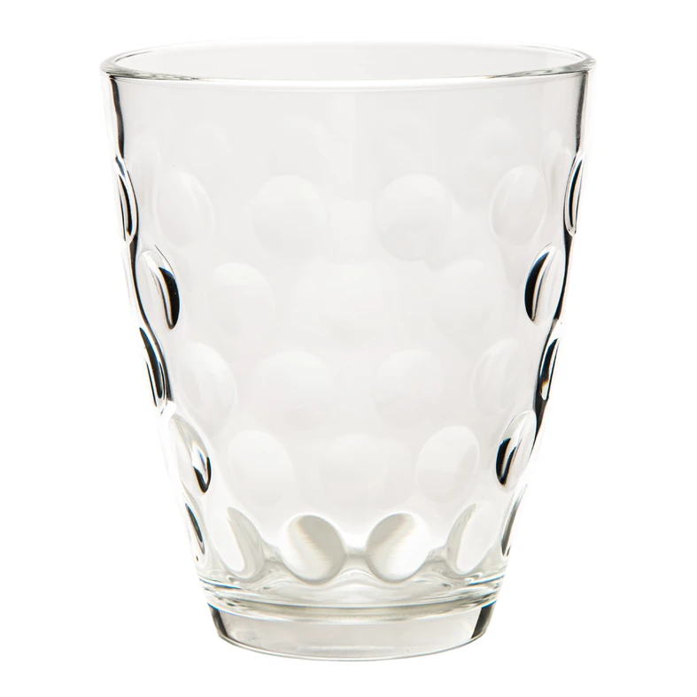 Komplet 6 szklanek DOTS ROCKS, 390 ml