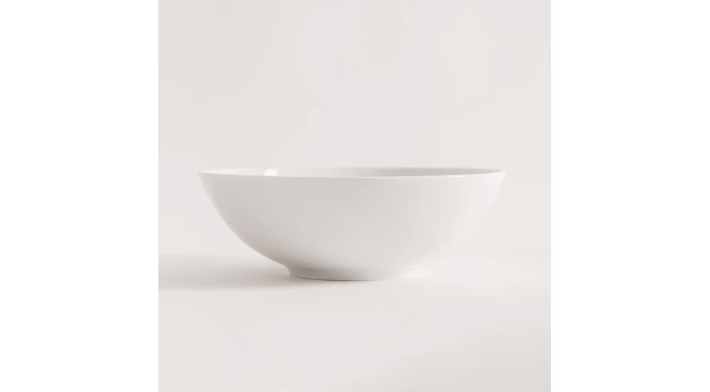 Salaterka porcelanowa biała 26 cm