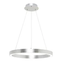 Lampa wisząca LED srebrna CARLO 50 cm - outlet