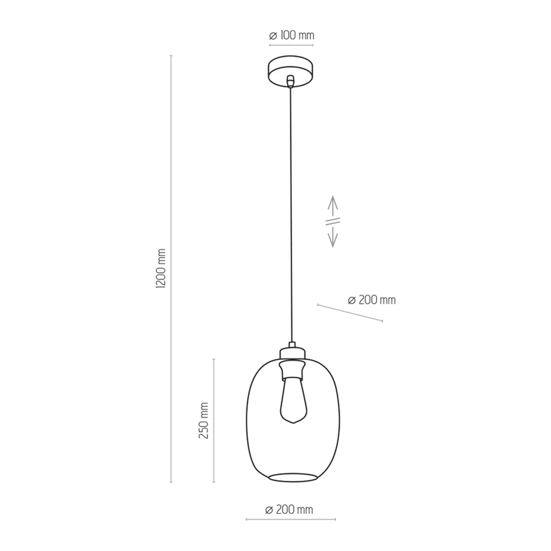 Lampa wisząca ELIO 3183