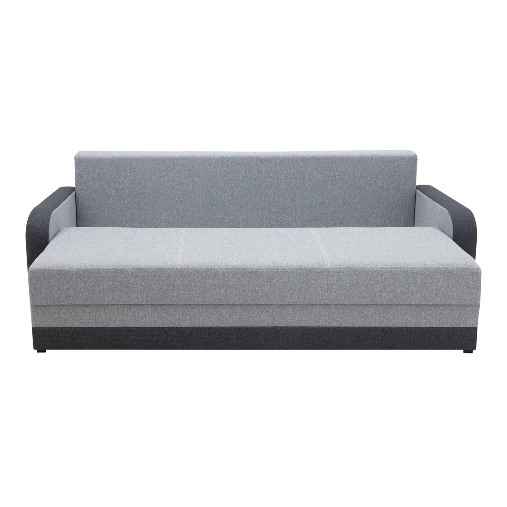 Sofa rozkładana szara VILA NEW