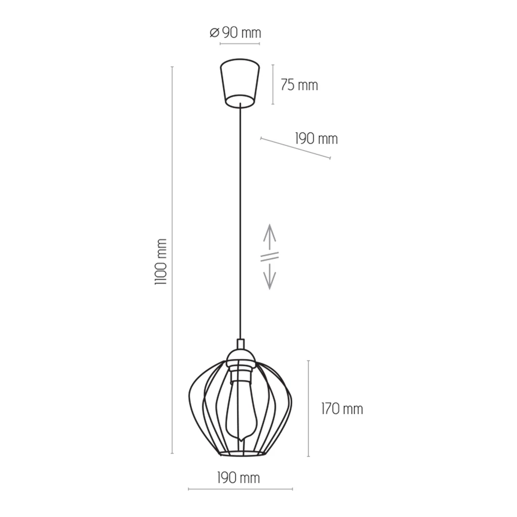 Lampa wisząca GALAXY 1640