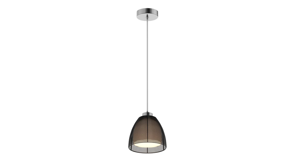 Lampa wisząca nowoczesna czarna PICO 19 cm