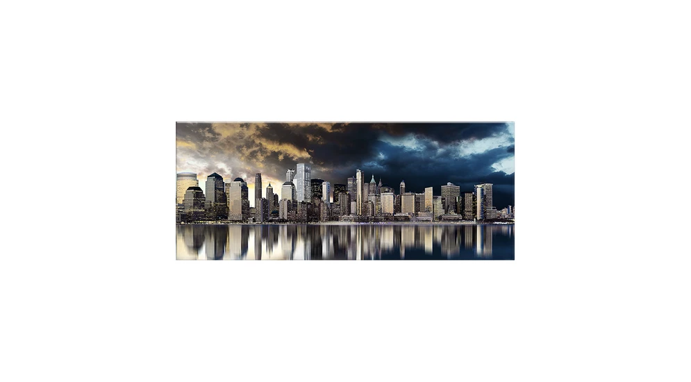 Obraz CANVAS GOLD CITY 60x150 cm