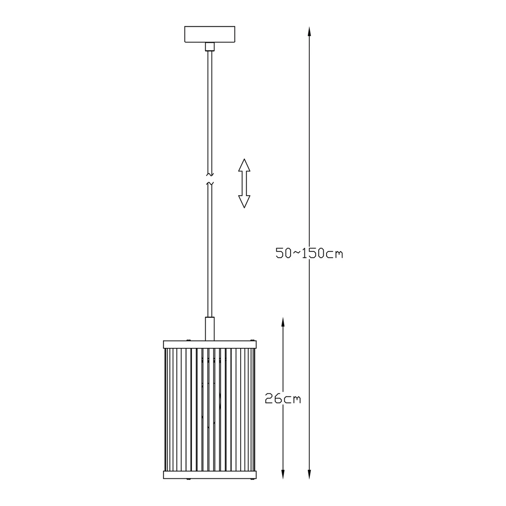 Lampa wisząca SERGIO P0528-01F-V6AC