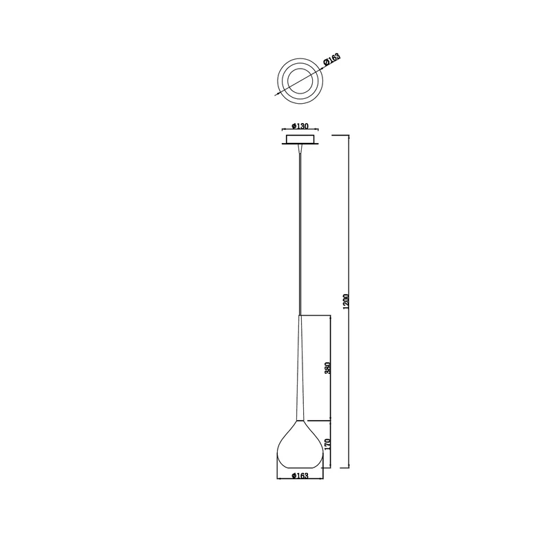 Lampa wisząca LIBRA 1