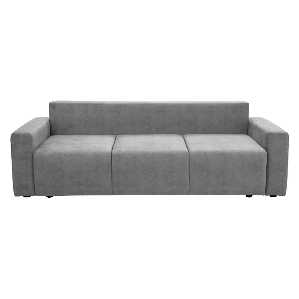 Sofa 3-osobowa szara BELIZE