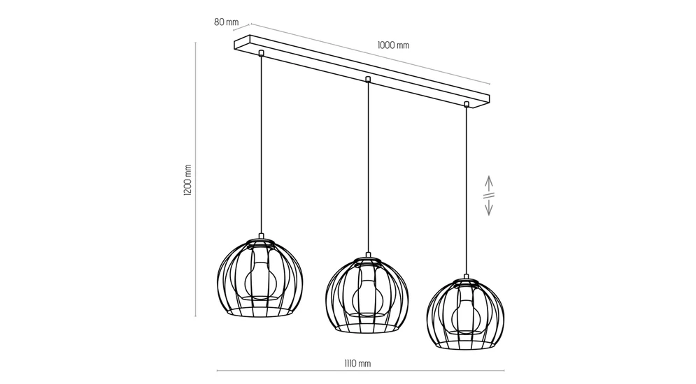 Lampa wisząca UNIVERSO 4483