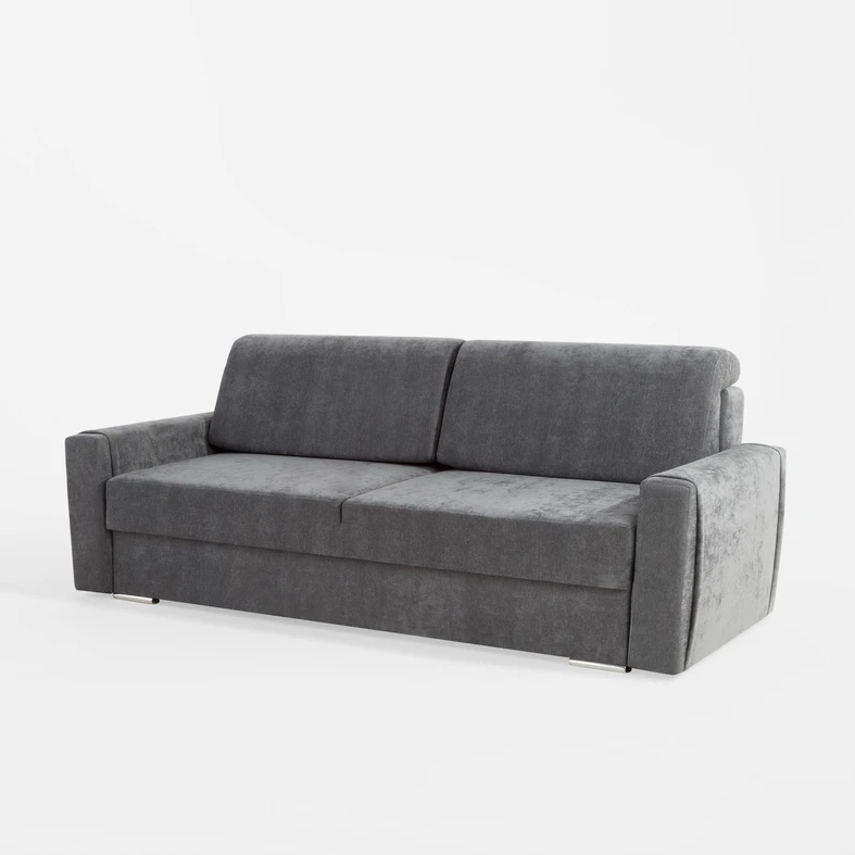 Sofa rozkładana szara ŁUKASZ