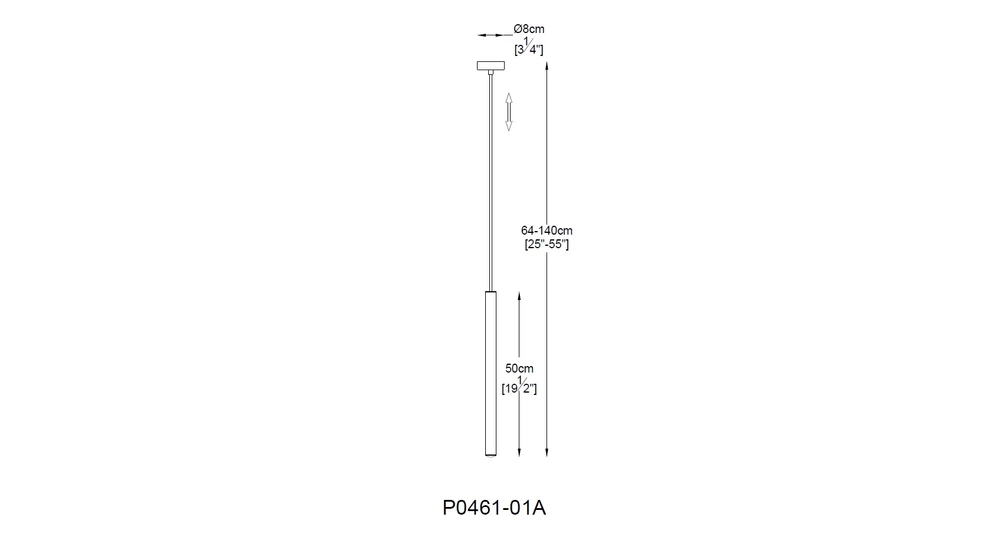 Lampa wisząca LOYA LED P0461-01A-F4F4