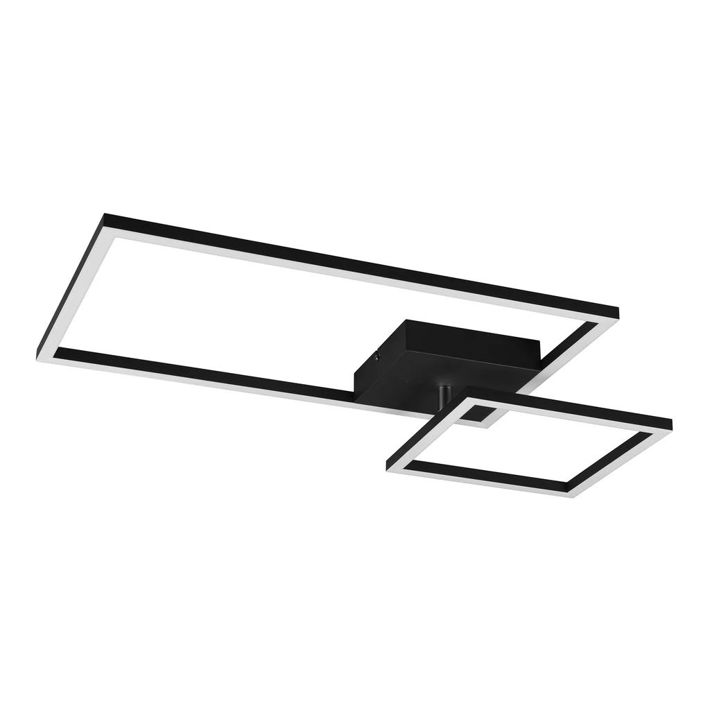 Lampa sufitowa LED 25W czarna PADELLA