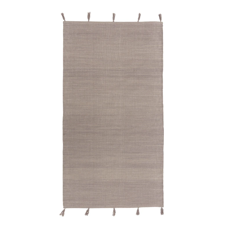 Dywan do przedpokoju boho taupe BORG 80x150 cm