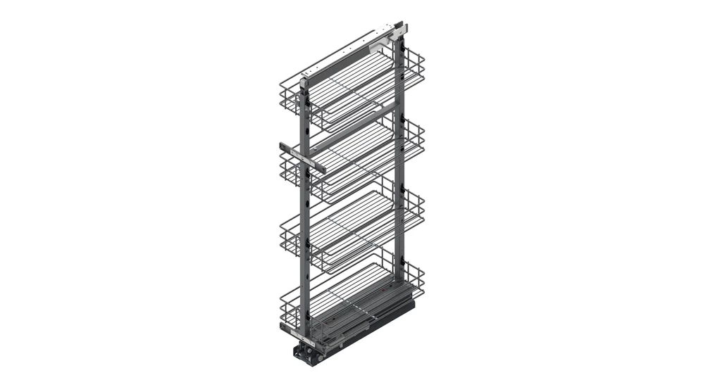 Cargo system do kuchni metal grafit 1200-1400 30/4 (120) INSIDE