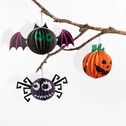 Lampion papierowy HALLOWEEN MIX