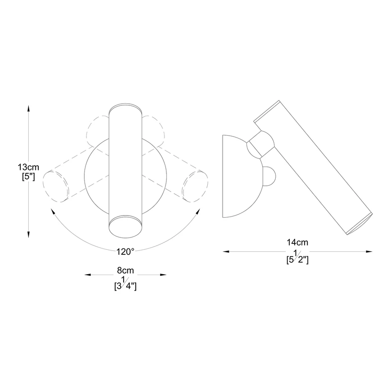 Kinkiet LOYA LED W0461-01A-STP7