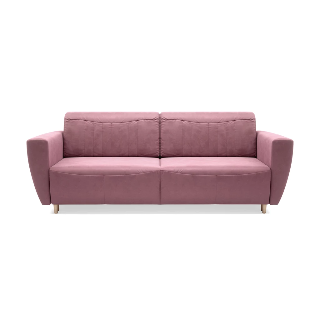 Sofa pudrowy róż PRIIMA