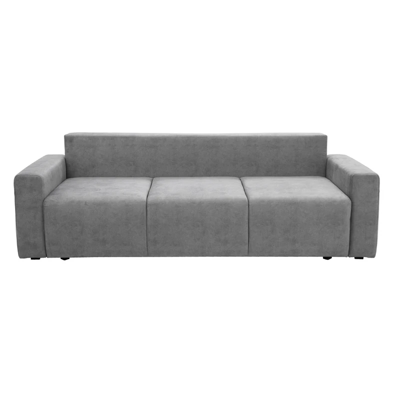 Sofa 3-osobowa szara BELIZE