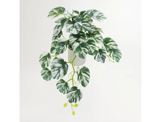 Sztuczny kwiat w doniczce MONSTERA I 45 cm