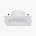 Reflektor spot podtynkowy kwadratowy biały ORO ZUMA LED S 9W CCT-W