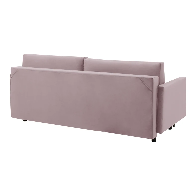 Sofa welurowa różowa GAMMA