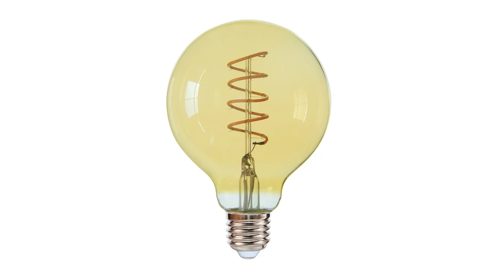 Żarówka ozdobna LED E27 4W barwa ciepła ORO-E27-G95-FL-GOLDIE-4W-WW