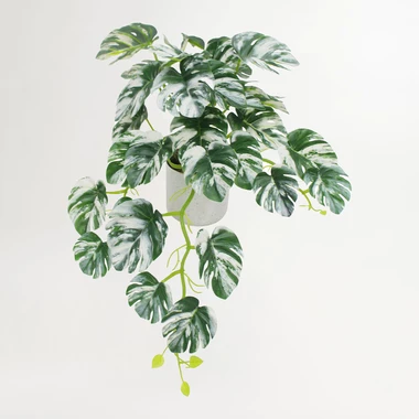 Sztuczny kwiat w doniczce MONSTERA I 45 cm