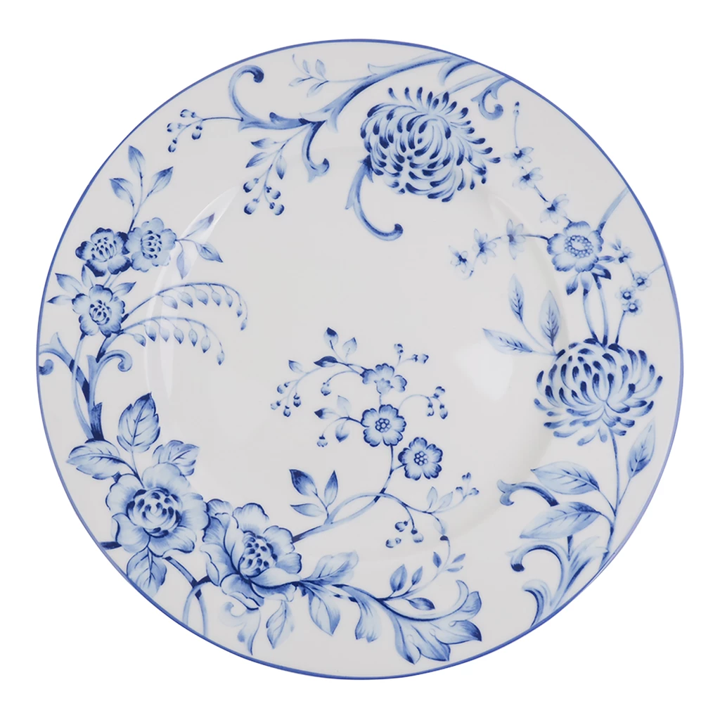 Talerz obiadowy EVIA BLUE porcelana Bogucice 28,5 cm