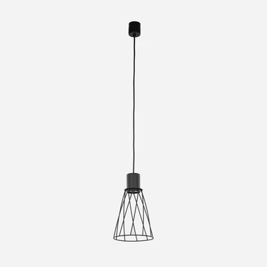 Lampa wisząca loftowa MODESTO BLACK I fi 16 cm