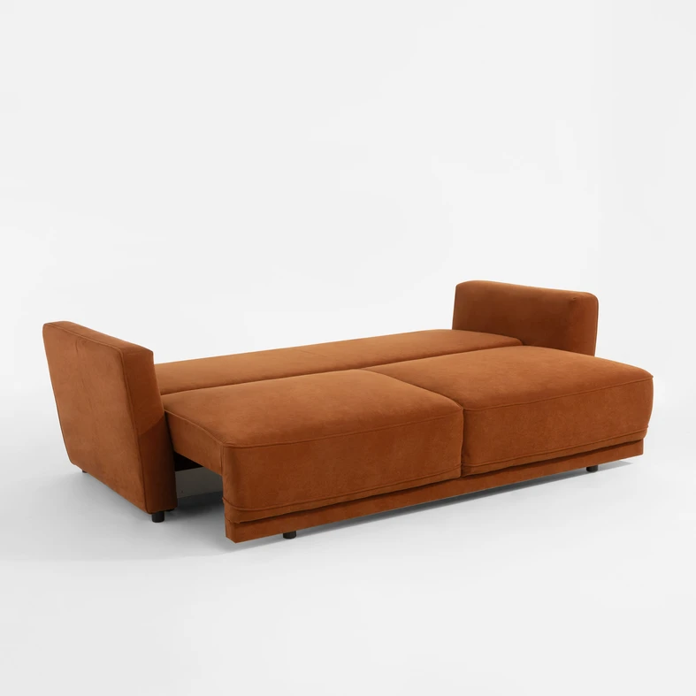 Sofa 3-osobowa pomarańczowa ANDORA