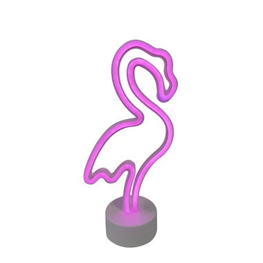 Lampa dekoracyjna LED NEON FLAMINGO