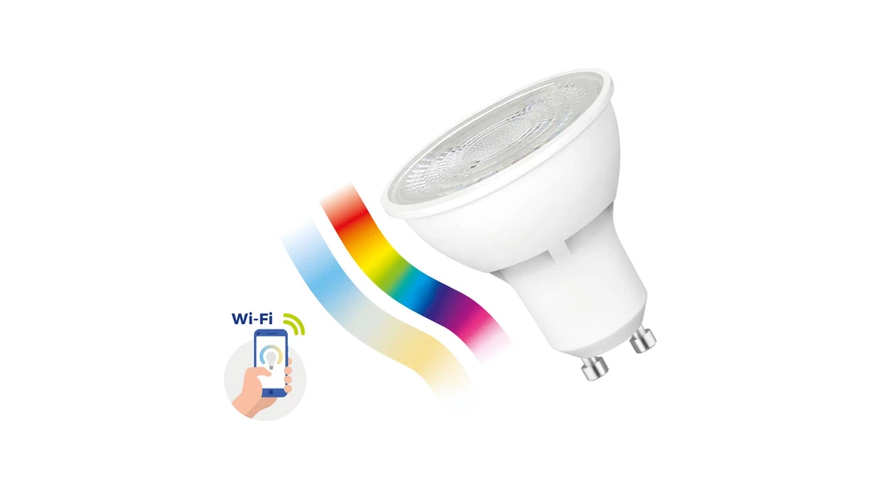 Żarówka LED GU10 5W WI-FI RGBW SPECTRUM SMART