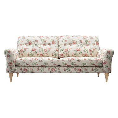 Sofa 3-osobowa w róże ROSE