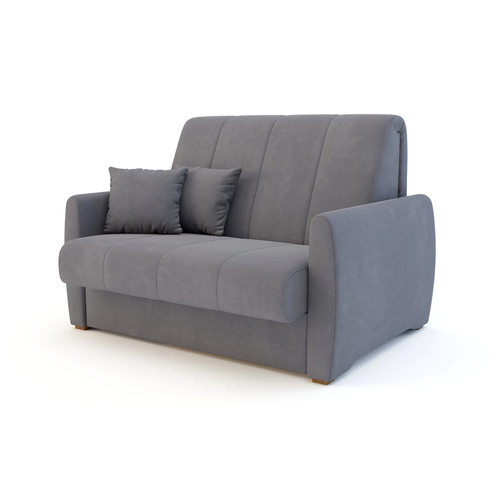 Mała sofa rozkładana szara DALIA