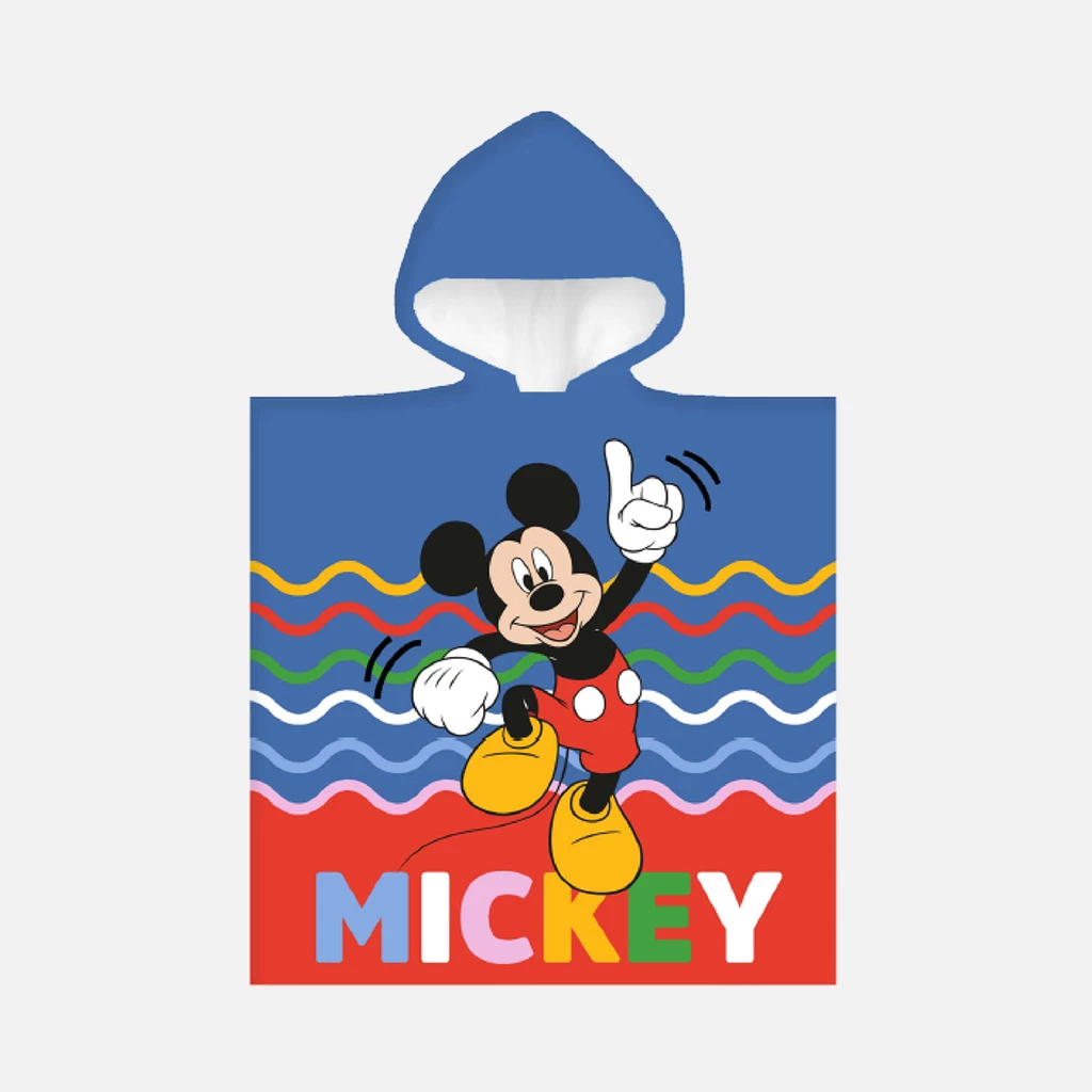 Poncho dla dziecka MICKEY MOUSE 55x110 cm