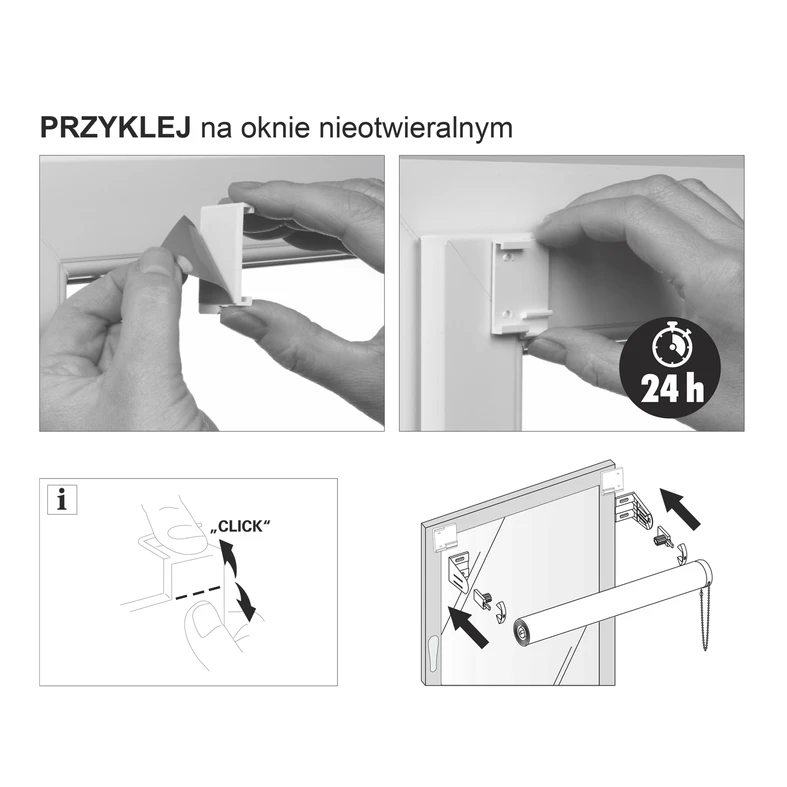 Roleta mini MADRYT 97x160 cm