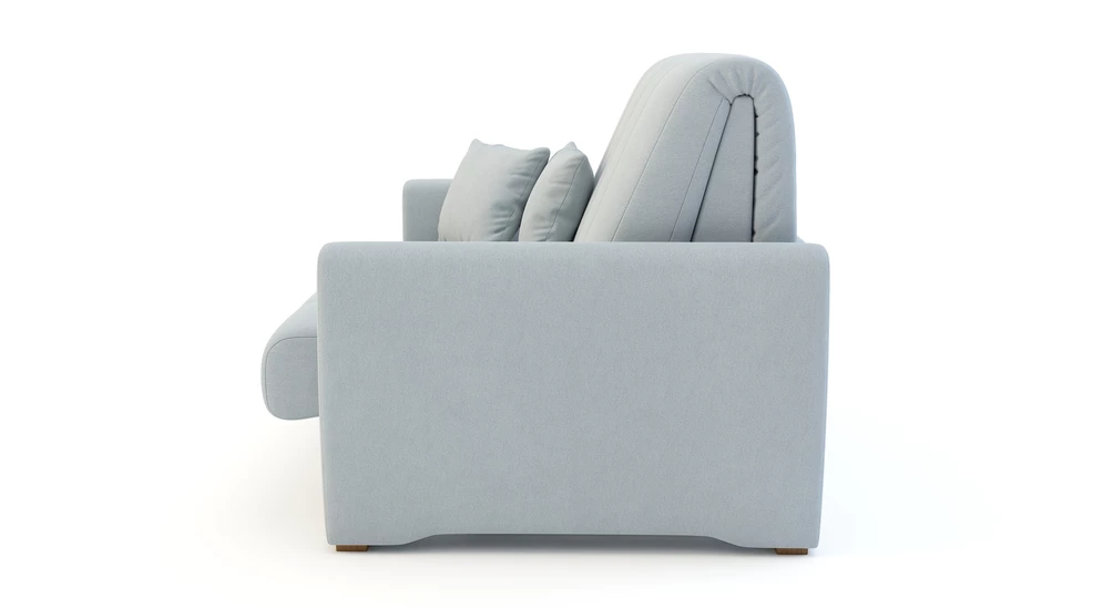 Mała sofa rozkładana błękitna DALIA