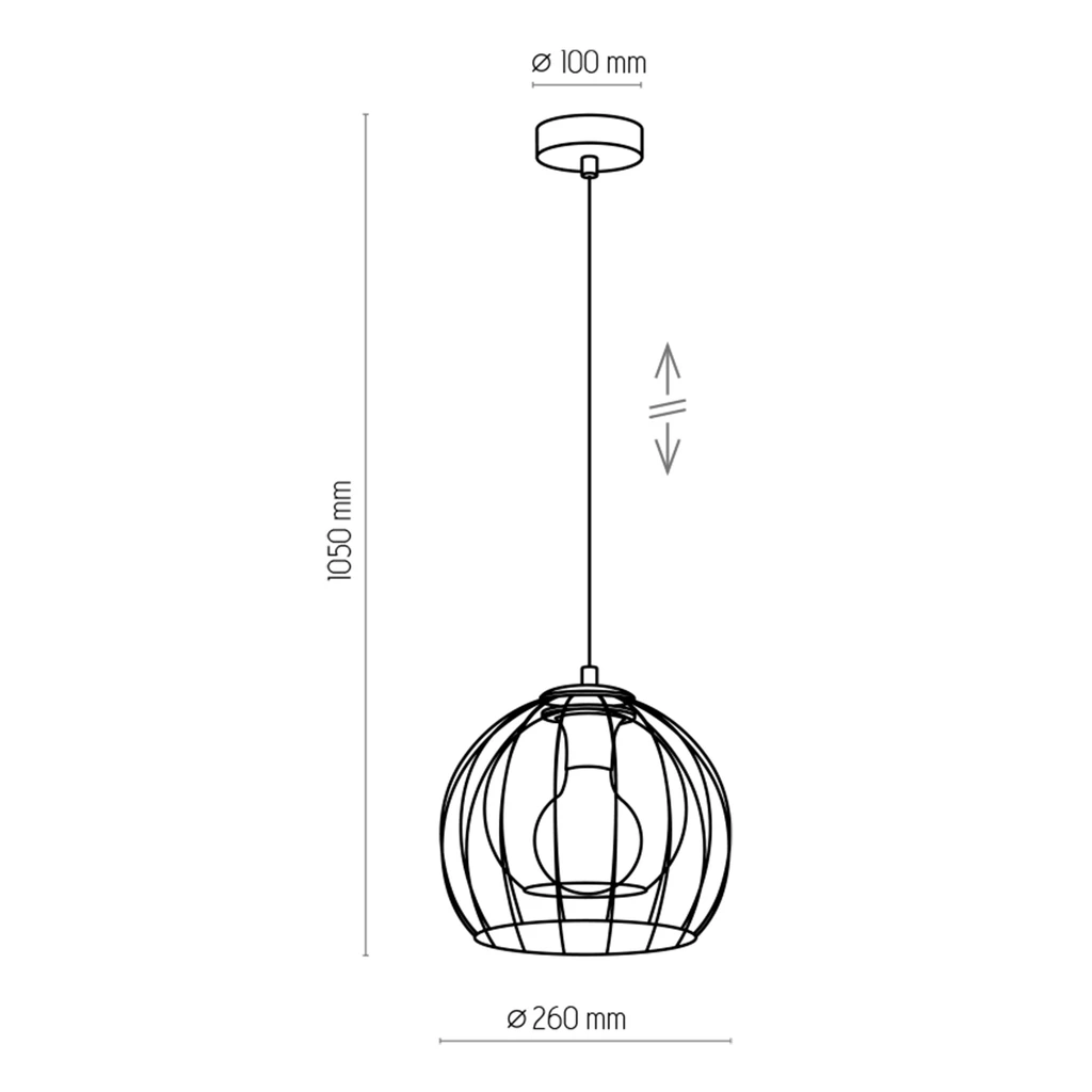 Lampa wisząca UNIVERSO 3154