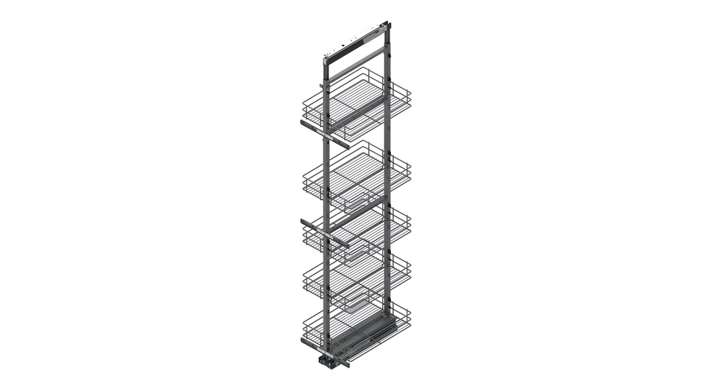 Cargo system do kuchni metal grafit 1900-2150 40/5 (120) INSIDE