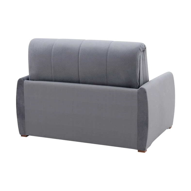 Mała sofa rozkładana szara DALIA