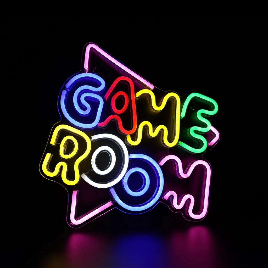 Dekoracja świetlna LED NEON GAMEROOM